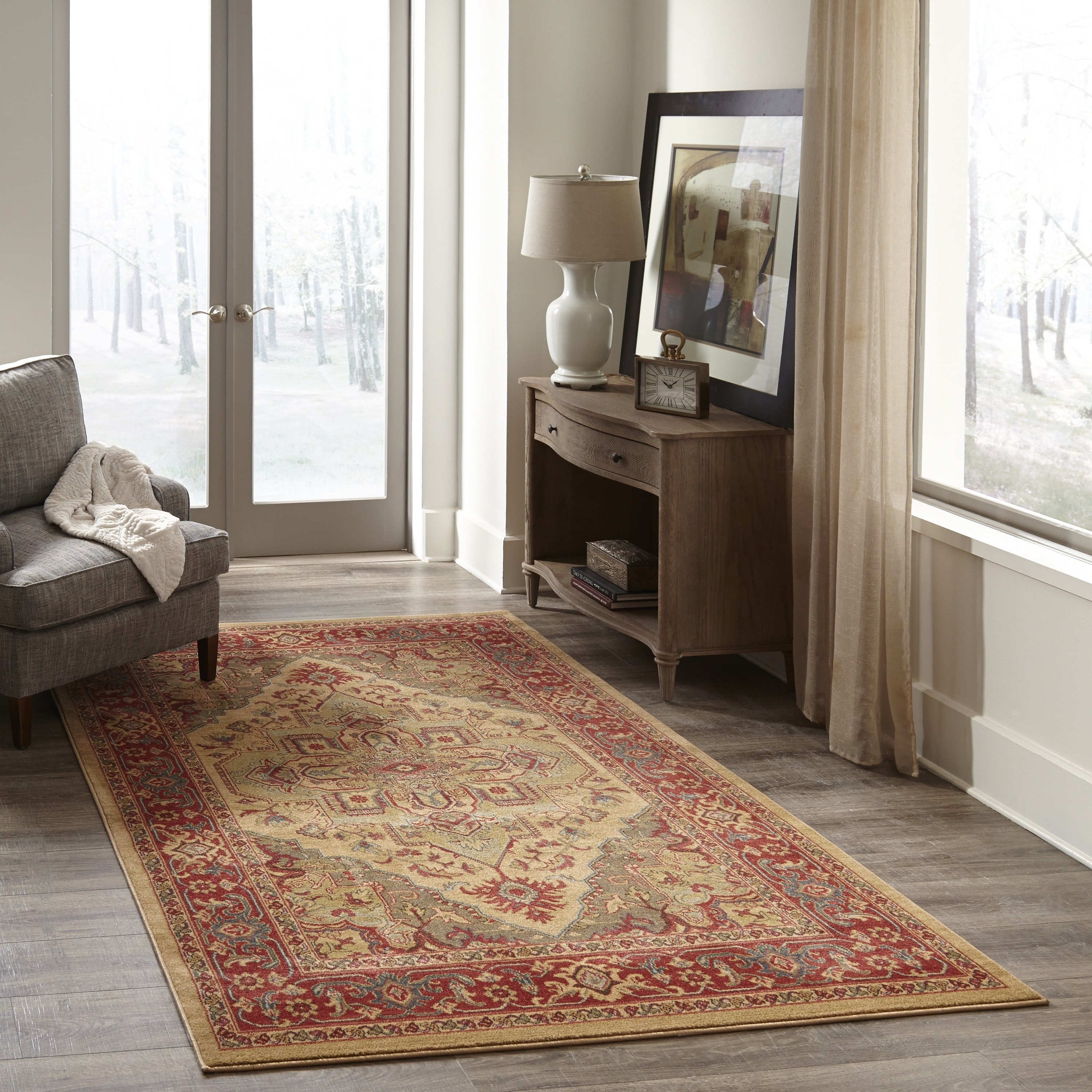 Momeni Ghazni Traditional Medallion Area Rug