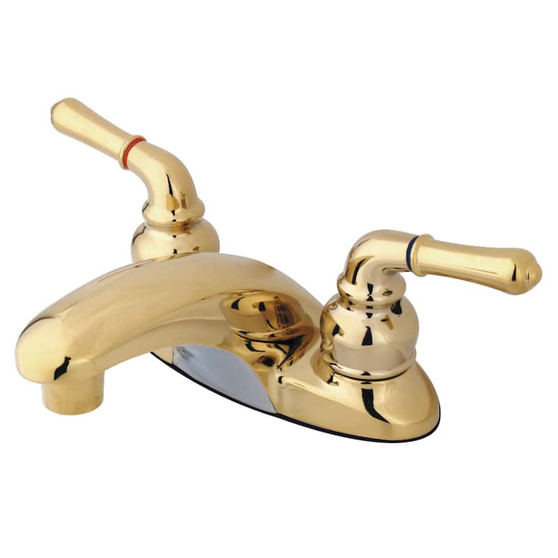 Magellan 4 in. Centerset Bathroom Faucet - Polished Brass