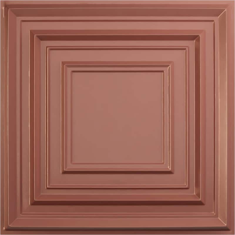 19 5/8"W x 19 5/8"H Multiplex EnduraWall Decorative 3D Wall Panel