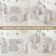 preview thumbnail 9 of 11, YUKOOL Foldable Baby Playpen - Portable, Educational, and Safe Play Yard – 14 Panels