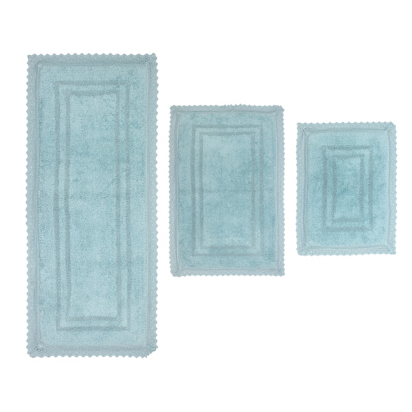 Home Weavers Opulent Bathmat Absorbent Cotton 3 Piece Set Machine