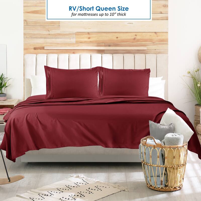 Empyrean Hotel Luxury 6 Piece Sheet Set - Super Soft Bedding Sheets & Pillowcases