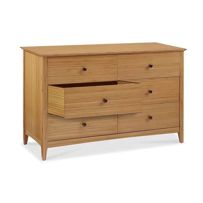 Willow Six Drawer Dresser, Caramelized