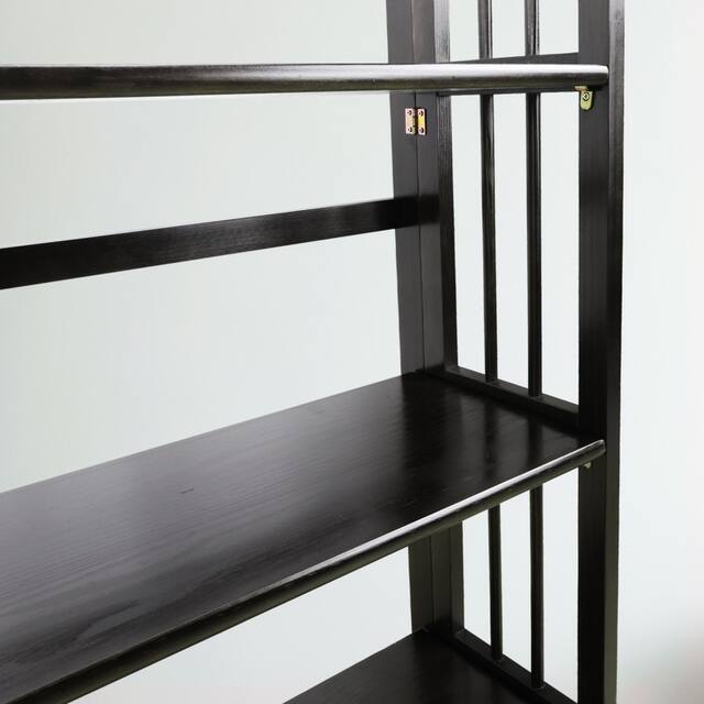 Porch & Den Edgemont Folding Stackable 27.5-inch Bookcase