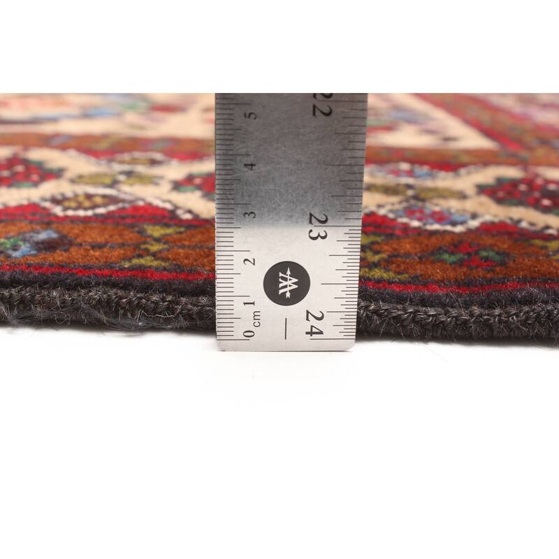 ECARPETGALLERY Hand-knotted Teimani Tan Wool Rug - 3'1 x 4'8