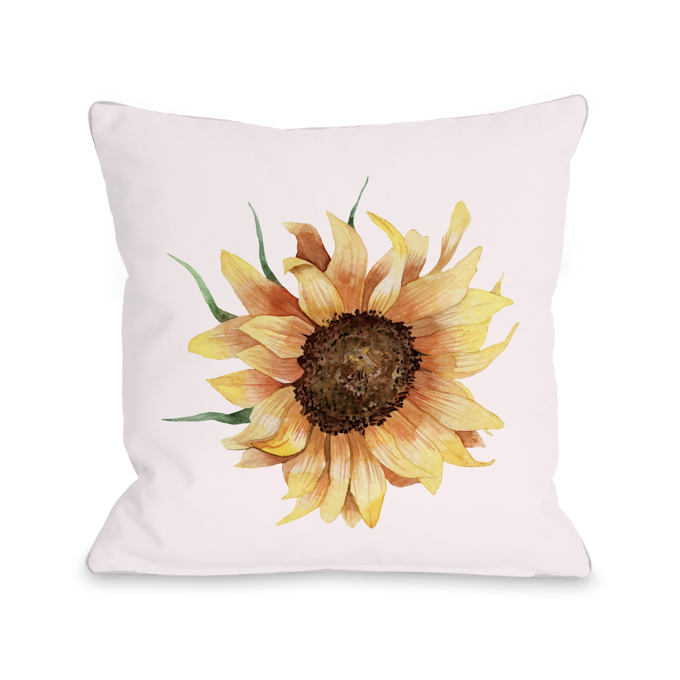 sunflower shaped pillow