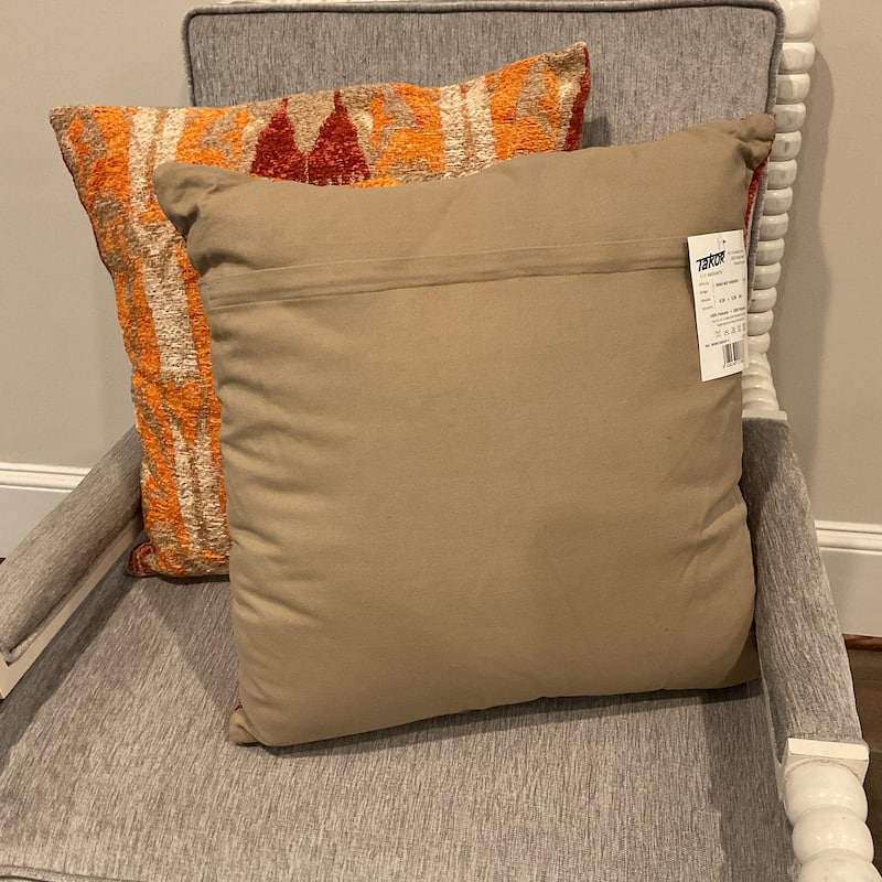 HERAT ORIENTAL Handmade Chenille Throw Pillow Set