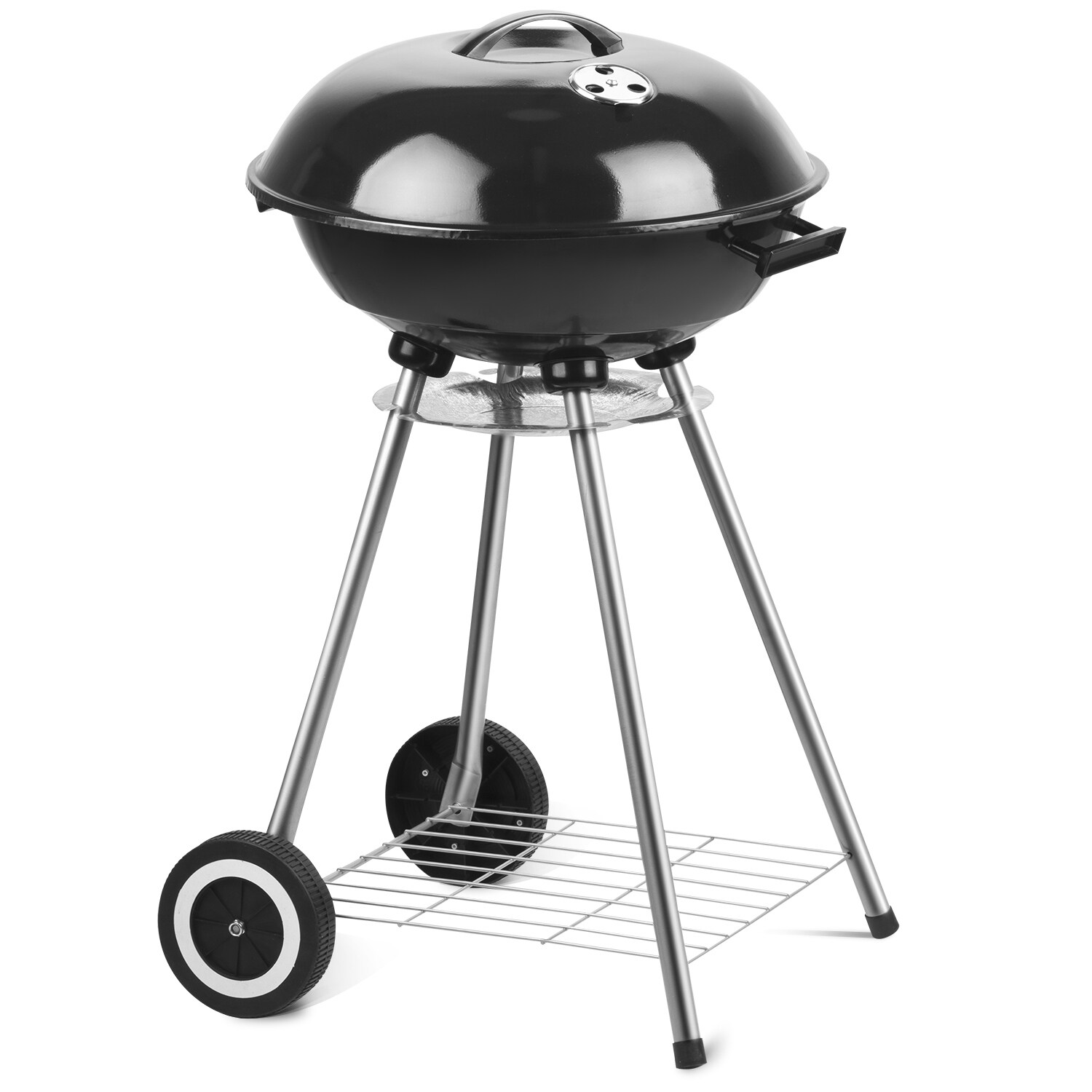 Ainfox Charcoal Grills 18.5undefined Portable BBQ Kettle Grill
