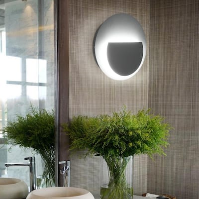 Modern Acrylic Wall Sconce Living Room Bedroom Wall lamp Hallway lighting - 8.3in x 8.3in