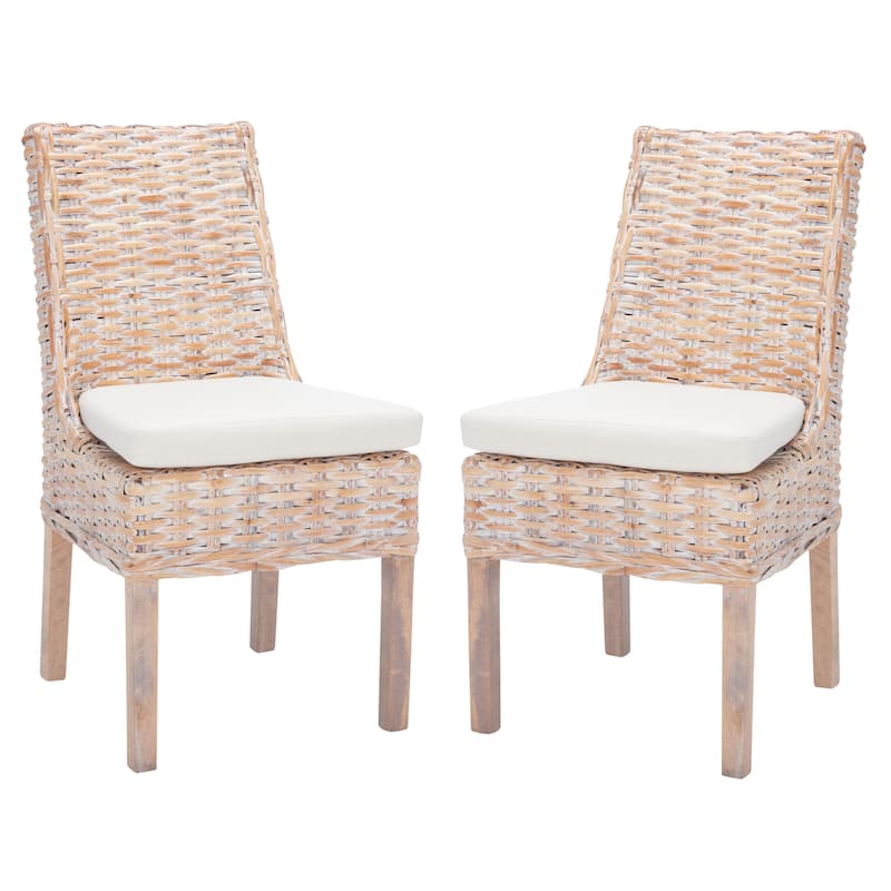 SAFAVIEH Pamella Arm Chair with Cushion - 20" W x 24" D x 39" H - 20Wx24Dx39H