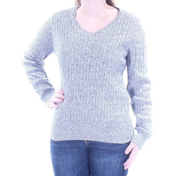 karen scott v neck sweater