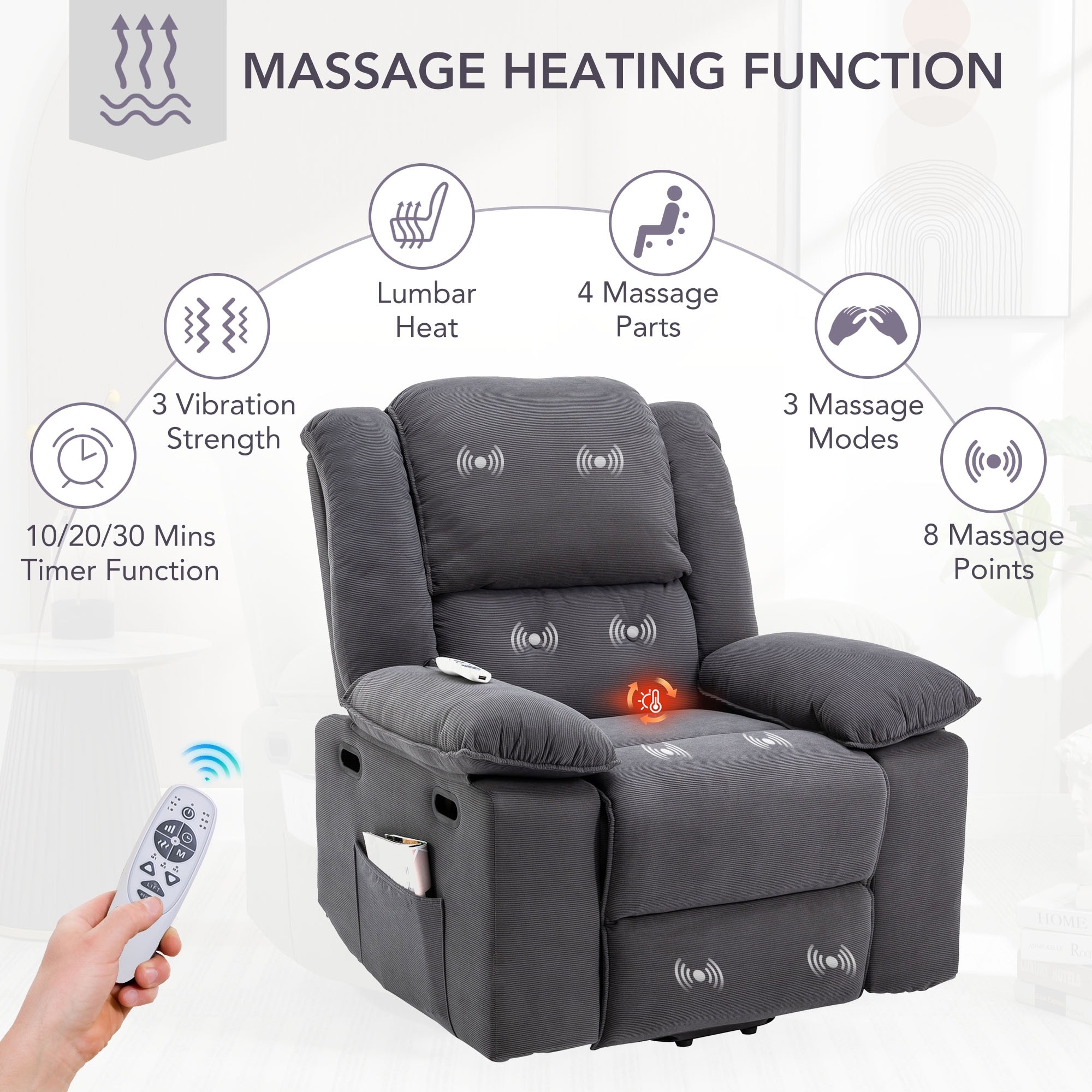 Rocker recliner power lift chair sales