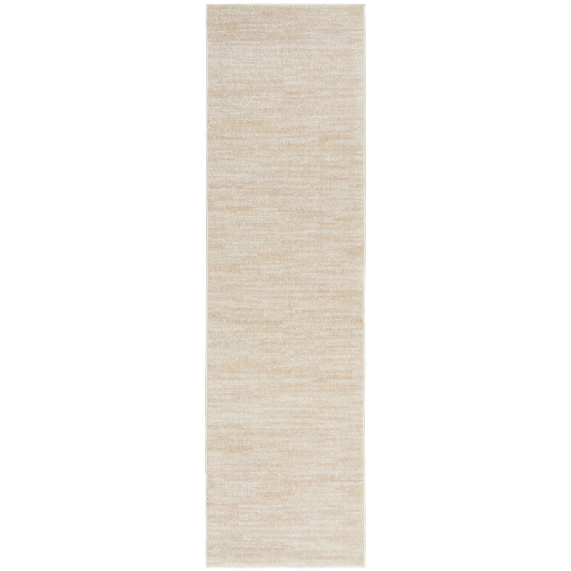 Nourison Essentials Solid Contemporary Indoor/Outdoor Area Rug