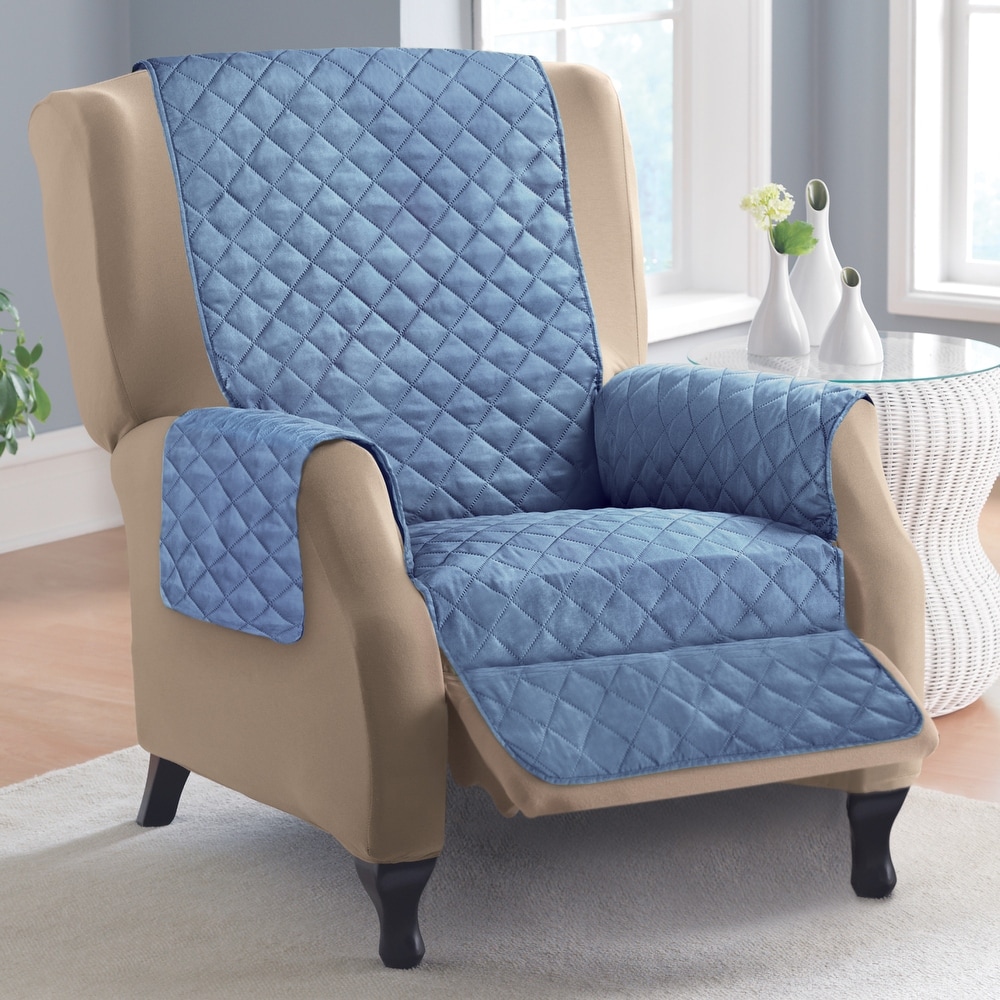 Blue Recliner Chair Slipcovers Bed Bath Beyond
