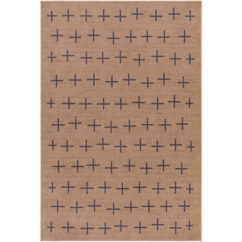 Livabliss Transitional Ez Jute Geometric Washable Area Rug