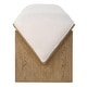 preview thumbnail 5 of 5, Uttermost Wedged Ivory Fabric Bench - 17'' H X 59'' W X 19'' D