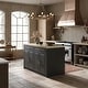 preview thumbnail 6 of 40, Kitchen Island with Storage Cabinet, White Kitchen Island Table with Drawers & Shelves Pantry