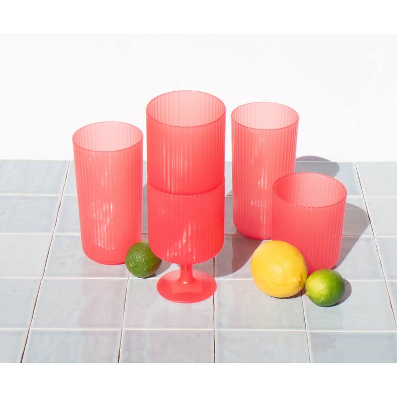 Abode Homewares Mesa PP Drinking Glass - Set of 6