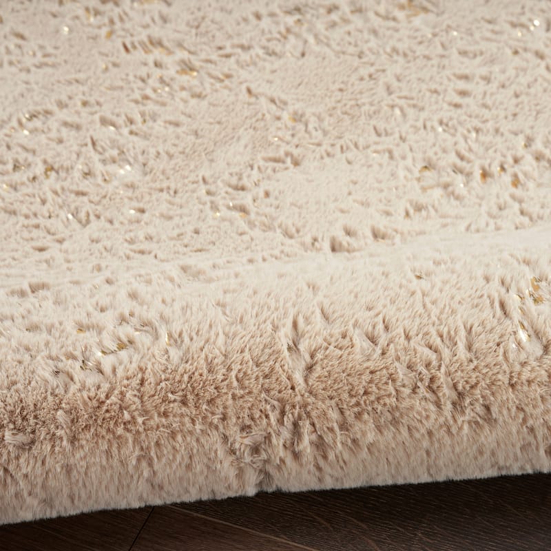 Nourison Cozy Shimmer Glam Area Rug