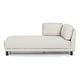 preview thumbnail 19 of 34, Hyland Contemporary Fabric Chaise Lounge by Christopher Knight Home - 33.25" L x 72.50" W x 30.50" H
