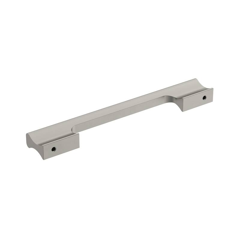 Status 6-5/16 in (160 mm) Center-to-Center Satin Nickel Cabinet Pull - 6.3125