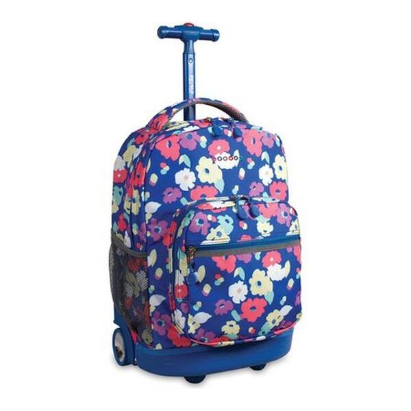 Shop Jworld New York Sunrise 18 Rolling Backpack Petals Us One Size Size None Overstock 25665982