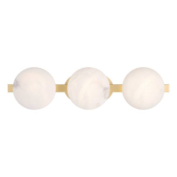 slide 2 of 5, Minka Lavery 3593-L Zill 3 Light 24" Wide Bathroom Vanity Light