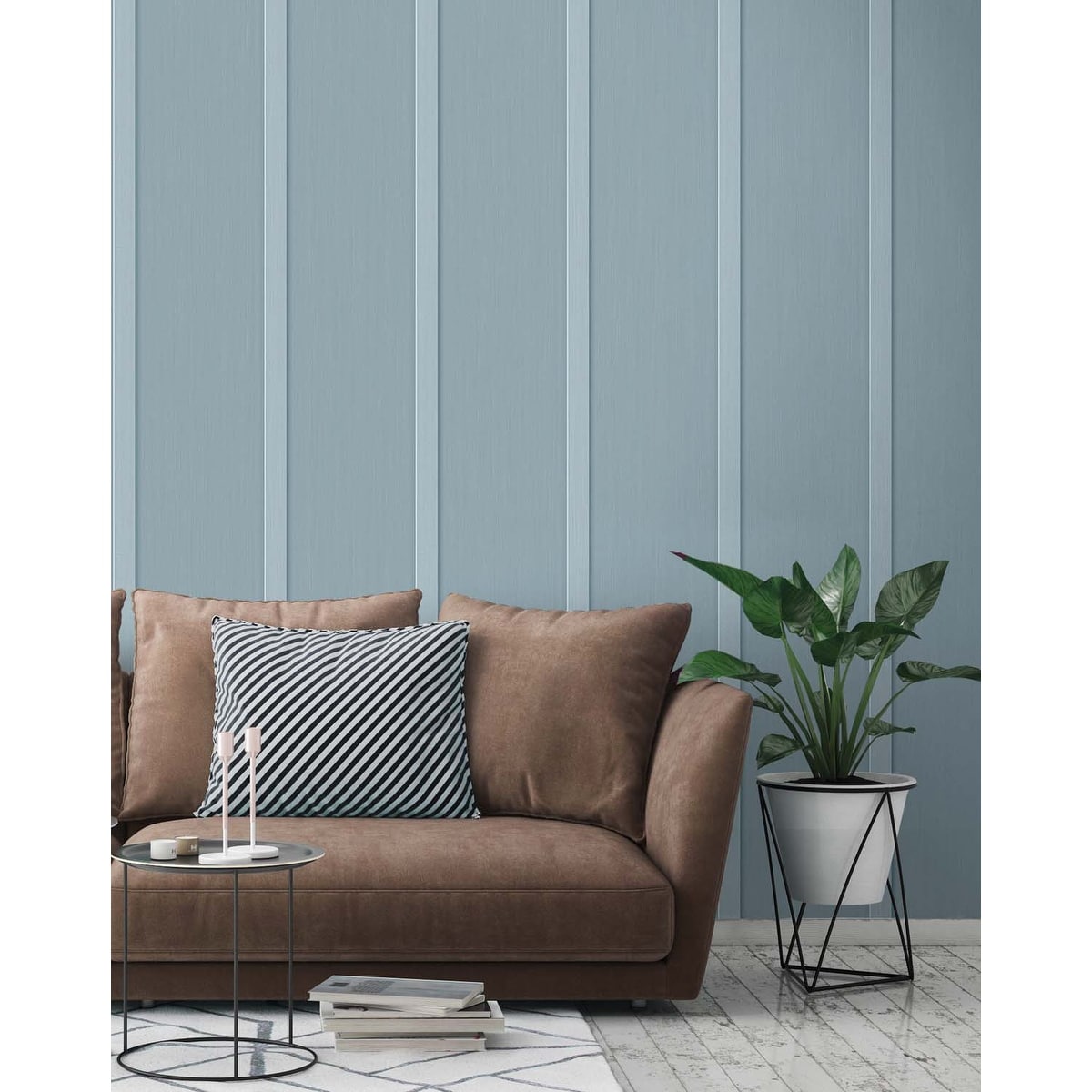 Stanley Grey Plywood Texture Wallpaper - Bed Bath & Beyond - 29735806