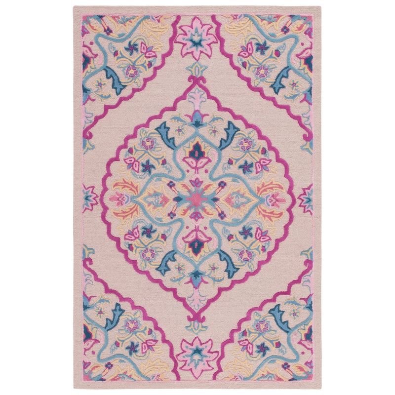 SAFAVIEH Handmade Bellagio Cailin Medallion Wool Rug