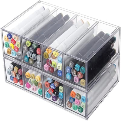 Plastic Home Office Storage Drawers
