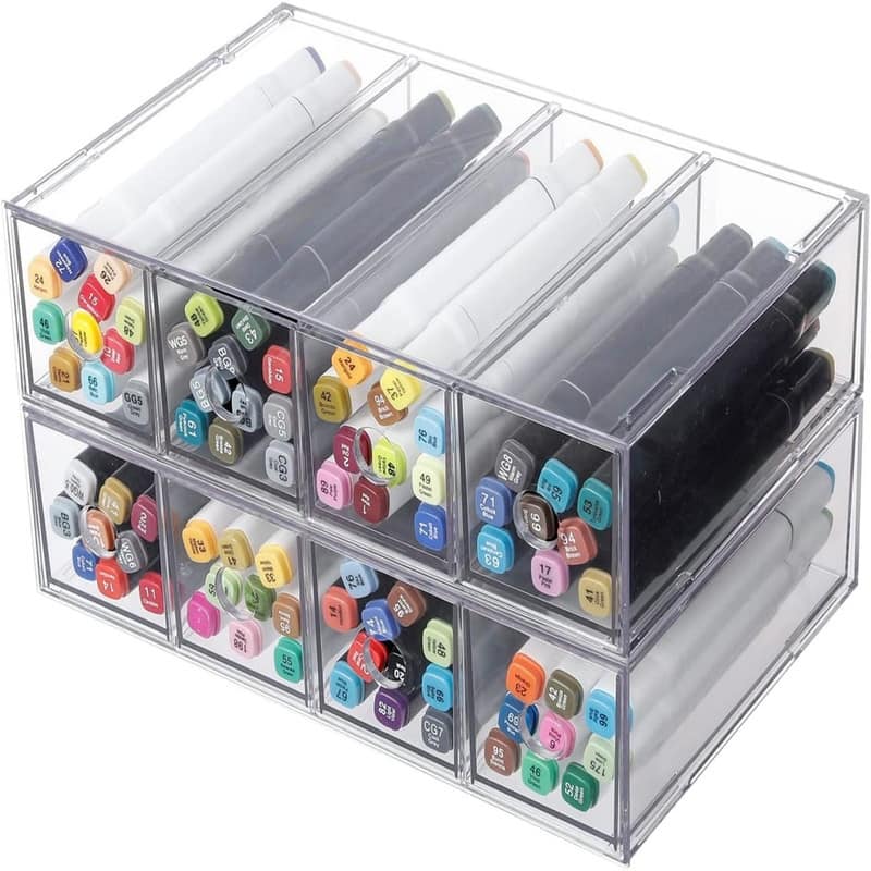 Plastic Home Office Storage Drawers