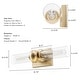 preview thumbnail 7 of 7, Hunter Lenlock Vanity Wall Light - Art Deco, Damp Rated