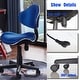 preview thumbnail 59 of 89, JJS Ergonomic Mesh Office Chair Adjustable Lumbar Support Computer Desk Chair