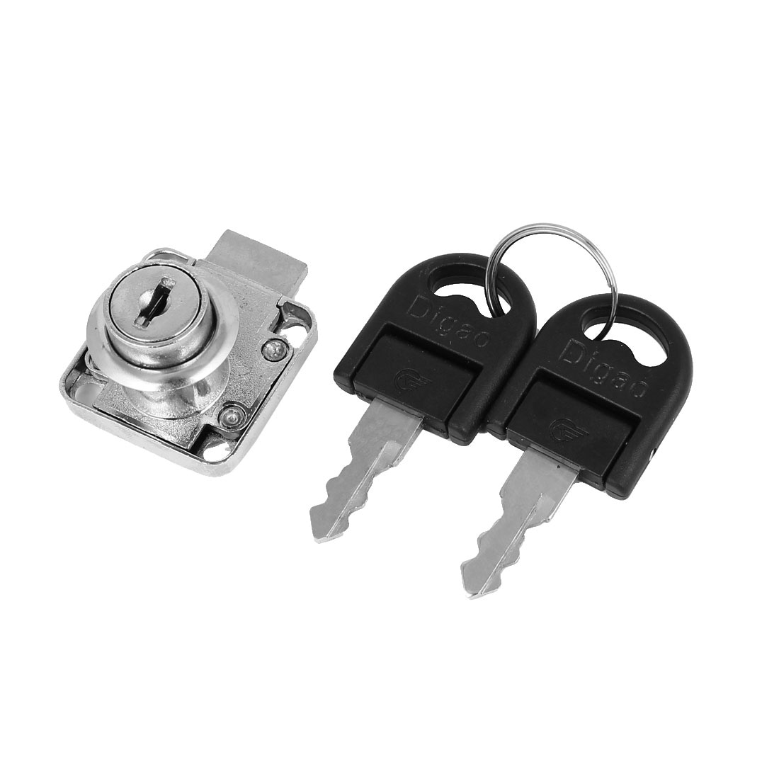 Cabinet Cam Lock Set Cylinder Drawer Locks with Keys for Securing File  Drawer Cabinet Tool Box Dresser, 2 PCS, 20mm/ 4/5 in Length 