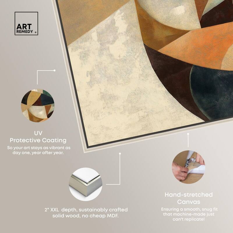 Intersecting Planes Canvas by Art Remedy