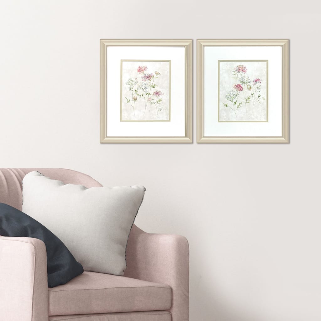 Paragon Soft Lace Framed Art - Set of 2