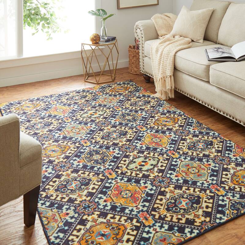 Mohawk Home Isle Ornamental Medallion Area Rug Bed Bath & Beyond