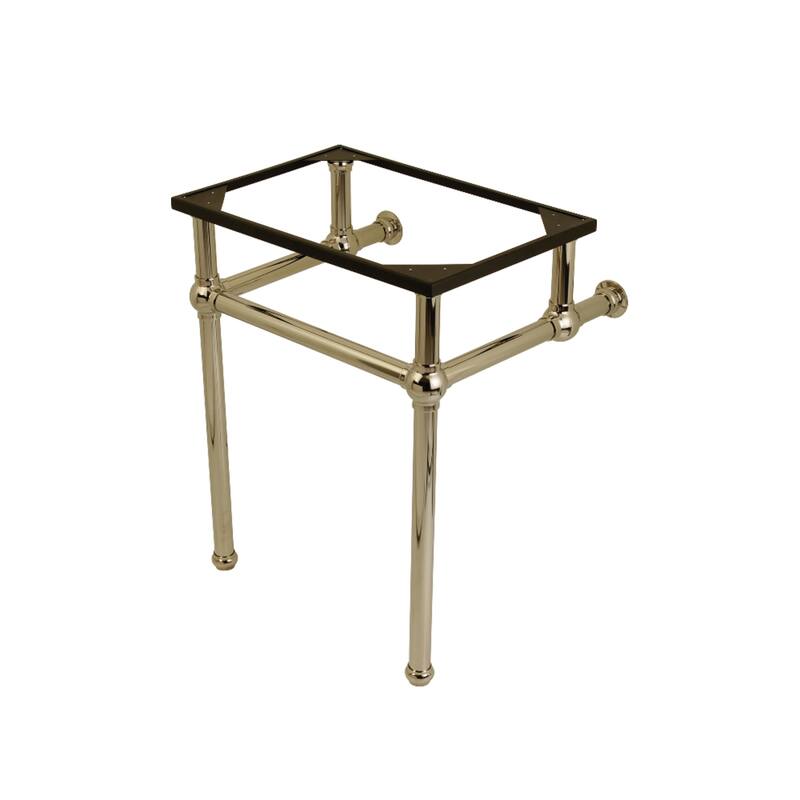 Kingston Brass Templeton Brass Console Sink Legs - Polished Nickel