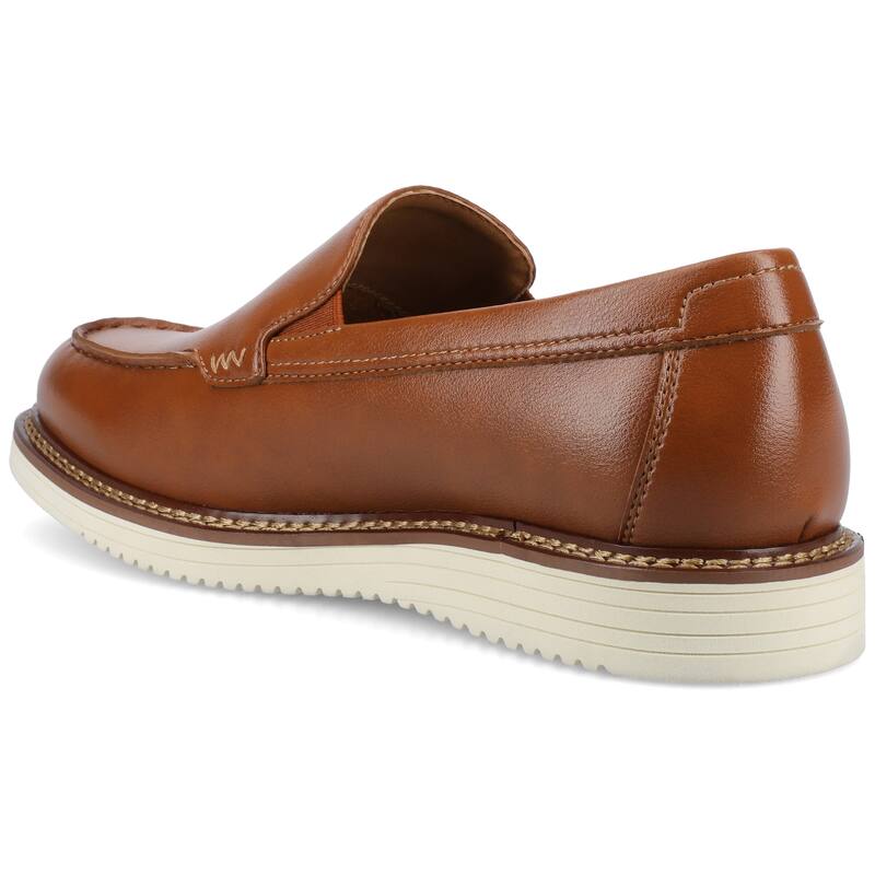 Vance Mens Oneal Medium and Wide Width Slip-on Hybrid Casual Venetian Loafer Dress Shoe