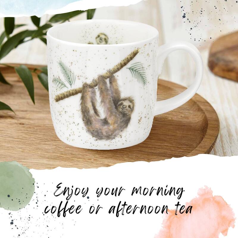 Royal Worcester Wrendale Designs Mug Wildlife Animals