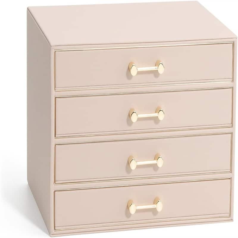 Stackable Jewelry Trays Organizer - 7.48"D x 5.51"W x 6.3"H