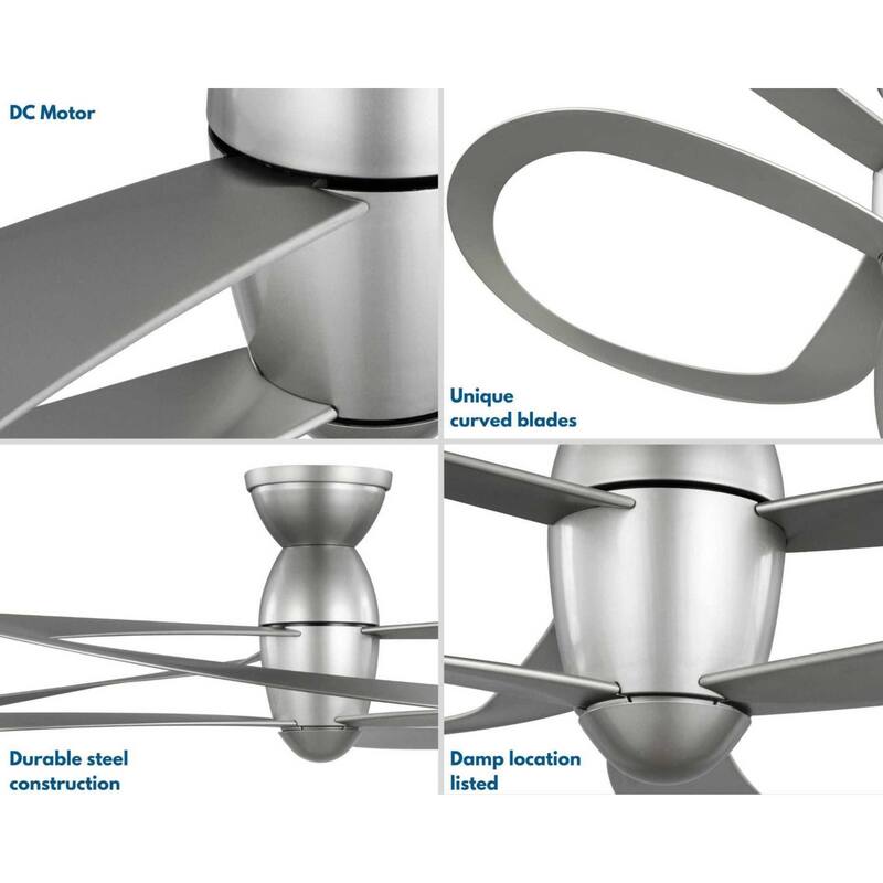 Progress Lighting Willacy 48" 3 Blade Smart Ceiling Fan with Remote