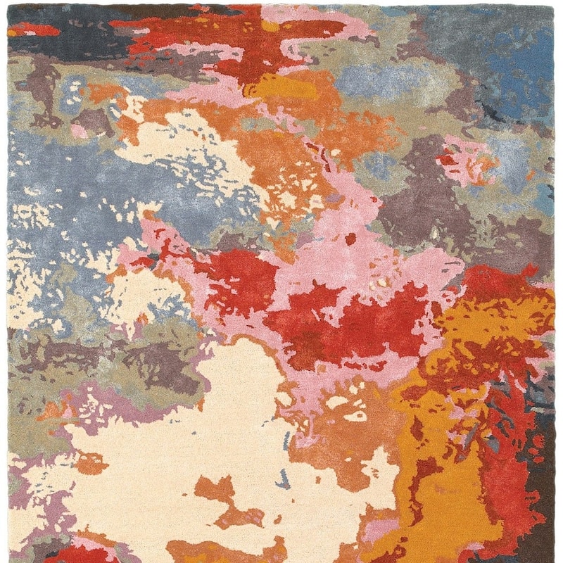 HomeRootsAbstract Industrial Rectangle Area Rug