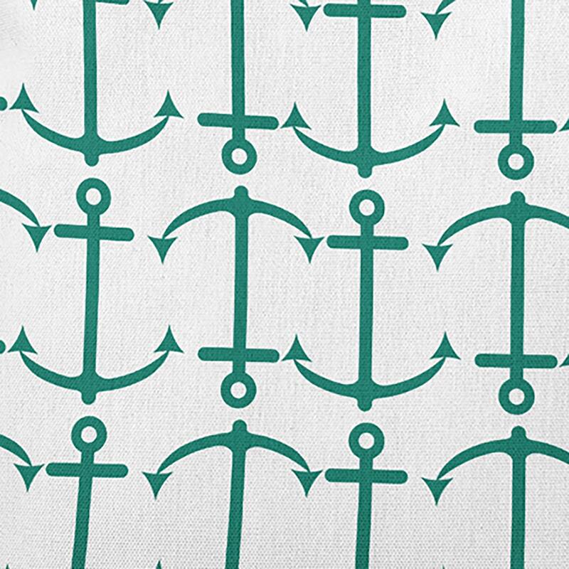 Anchor Pattern Polyester Indoor Pillow