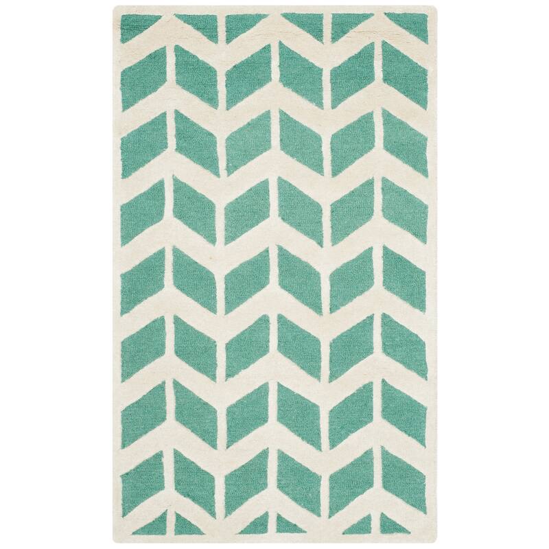 SAFAVIEH Handmade Cambridge Saskia Modern Moroccan Wool Rug