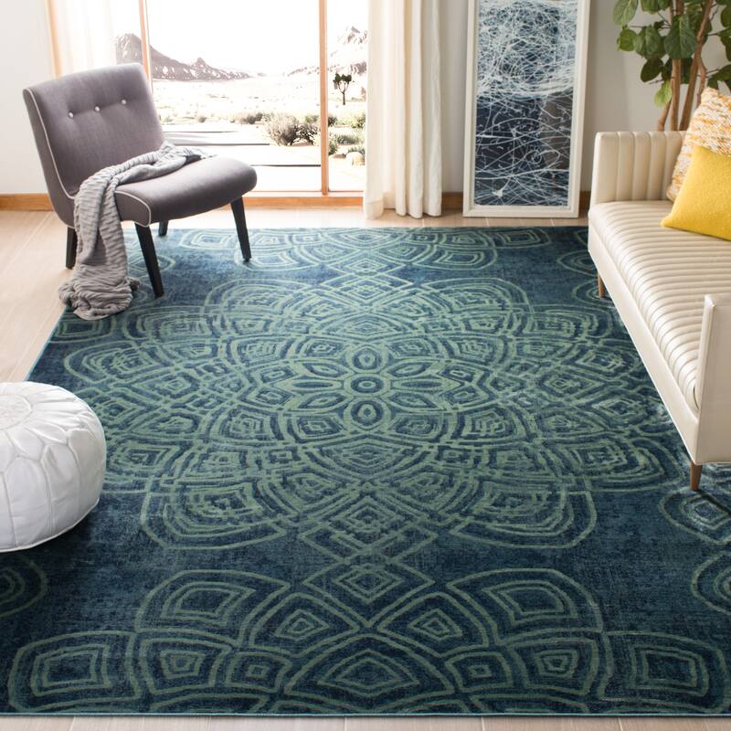 SAFAVIEH Constellation Vintage Boho Macia Modern Abstract Viscose Rug
