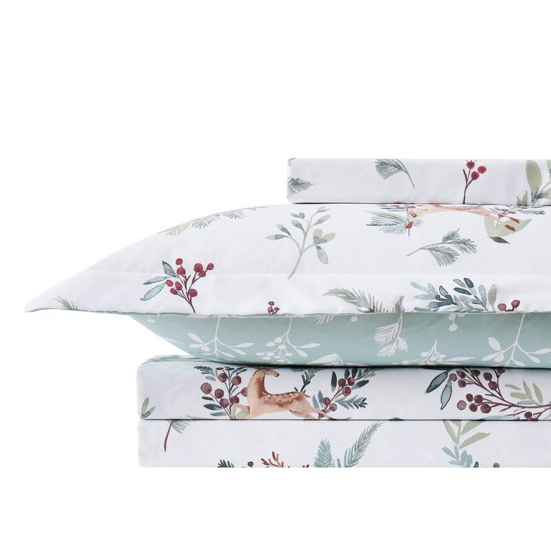 Happy Holidays 3-piece Duvet Cover Set