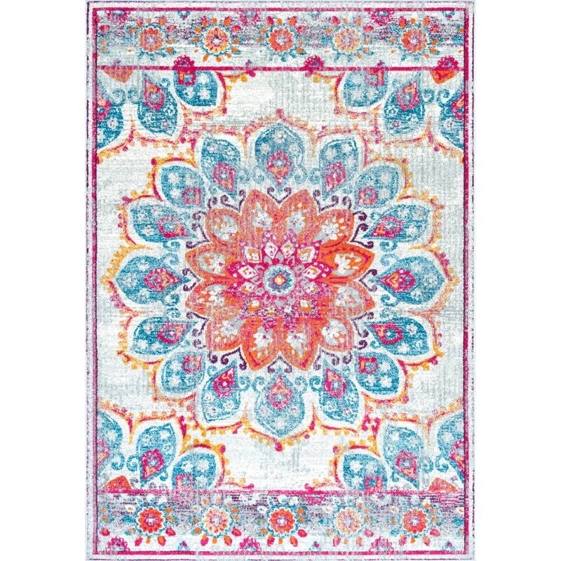 Nuloom Kiyoko Vintage Floral Area Rug