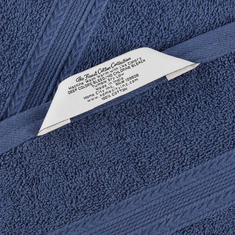 Eco-Friendly Sustainable Cotton 6-Piece Bathroom Towel Set