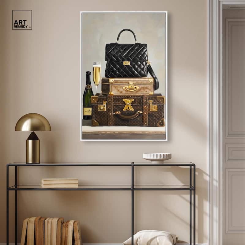 Getaway Necessities Canvas by Art Remedy
